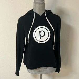 Pure Barre Crop Logo Hoodie